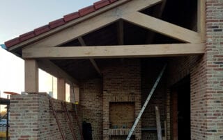 Terras dakwerken Roof Fix Limburg - Dakdekkers leggen terras aan met hout afwerking